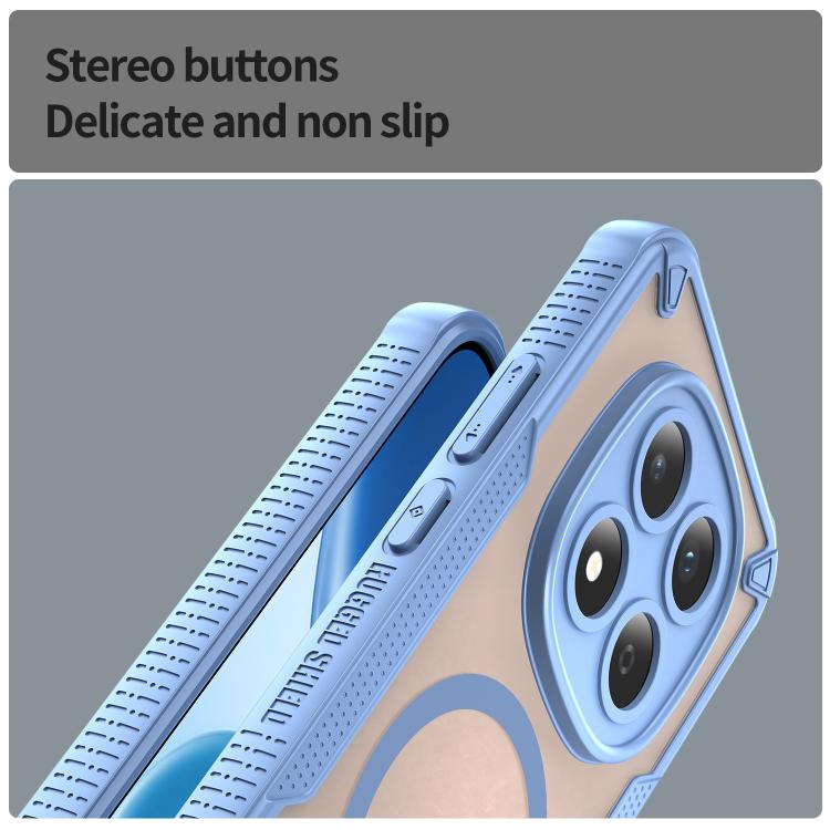 For Redmi Note 15 Pro 5G Global 163.6mm Armor Glaze MagSafe Magnetic Phone Case