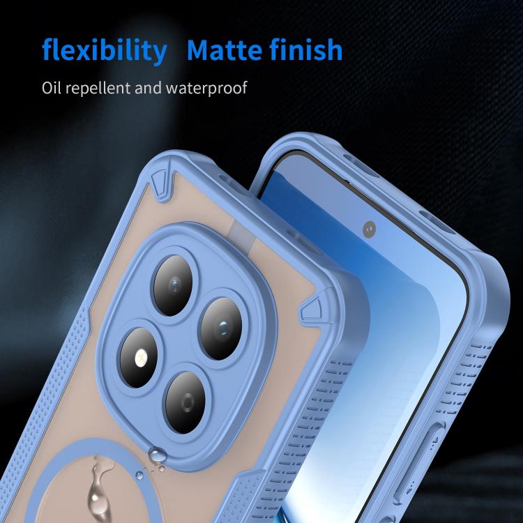 For Redmi Note 15 Pro 5G Global 163.6mm Armor Glaze MagSafe Magnetic Phone Case