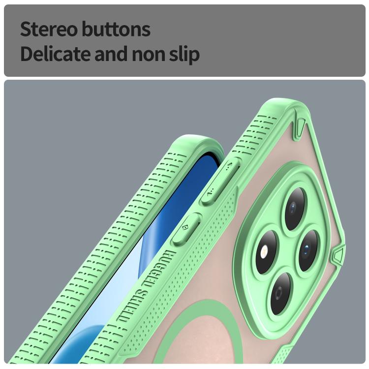 For Redmi Note 15 Pro 5G Global 163.6mm Armor Glaze MagSafe Magnetic Phone Case
