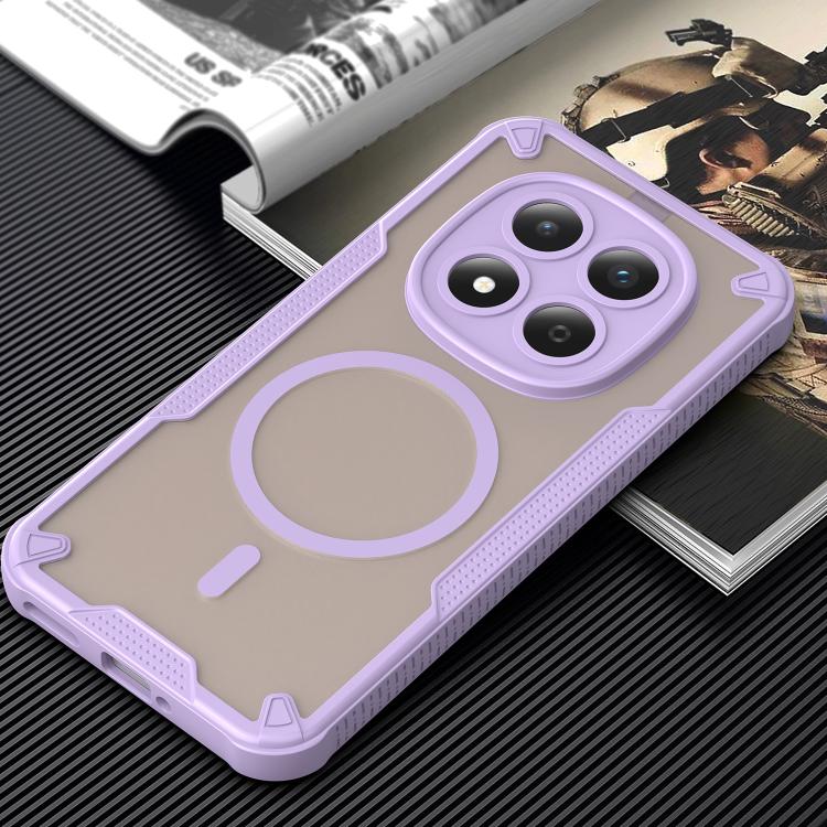 For Redmi Note 15 Pro 5G Global 163.6mm Armor Glaze MagSafe Magnetic Phone Case