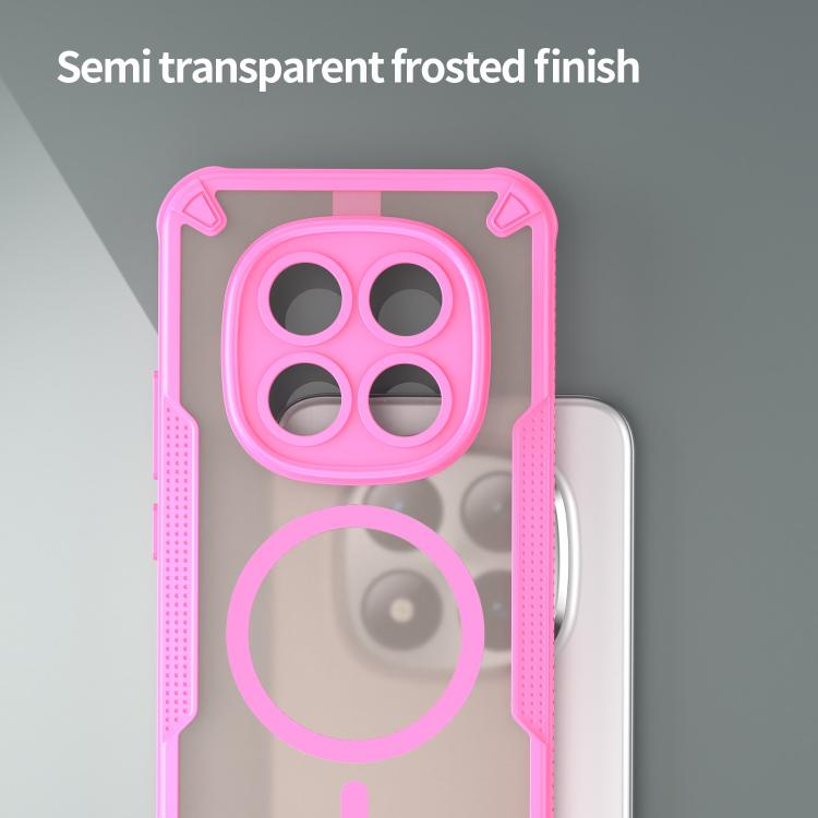 For Redmi Note 15 Pro+ 5G 163.3mm / Poco M8 Pro Armor Glaze MagSafe Magnetic Phone Case