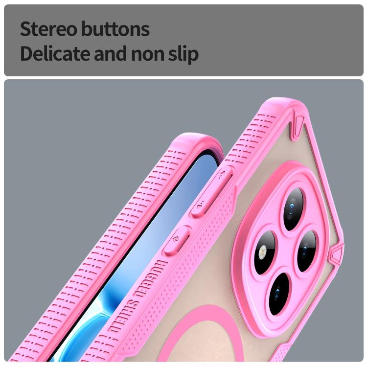 For Redmi Note 15 Pro+ 5G 163.3mm / Poco M8 Pro Armor Glaze MagSafe Magnetic Phone Case