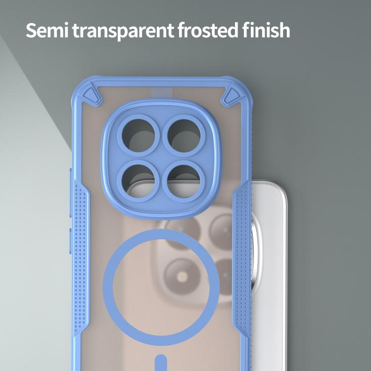 For Redmi Note 15 Pro+ 5G 163.3mm / Poco M8 Pro Armor Glaze MagSafe Magnetic Phone Case