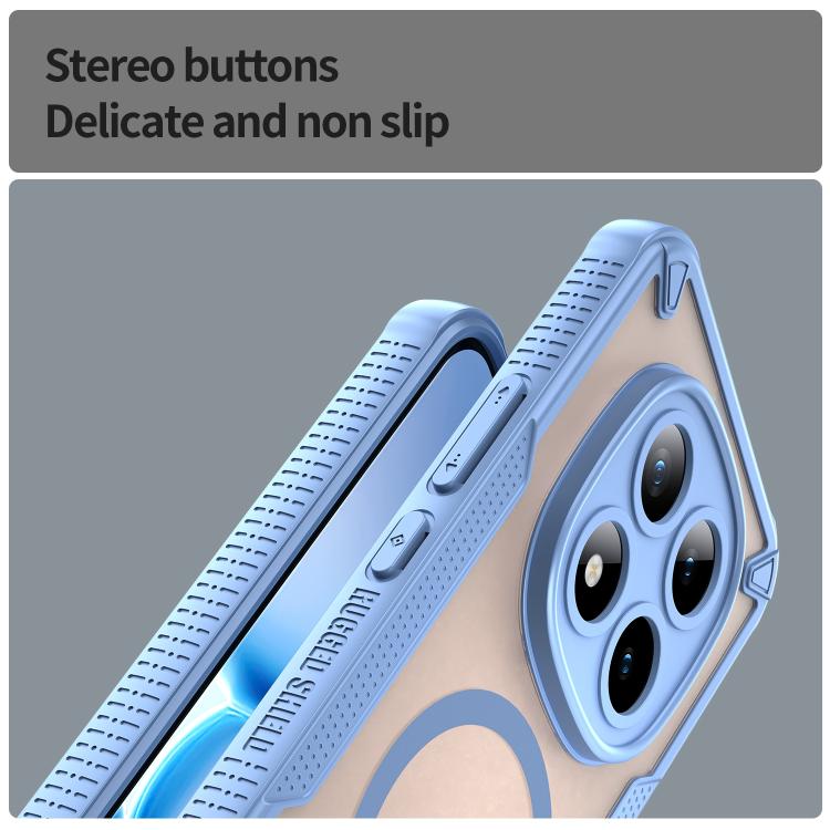 For Redmi Note 15 Pro+ 5G 163.3mm / Poco M8 Pro Armor Glaze MagSafe Magnetic Phone Case