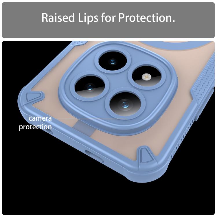 For Redmi Note 15 Pro+ 5G 163.3mm / Poco M8 Pro Armor Glaze MagSafe Magnetic Phone Case