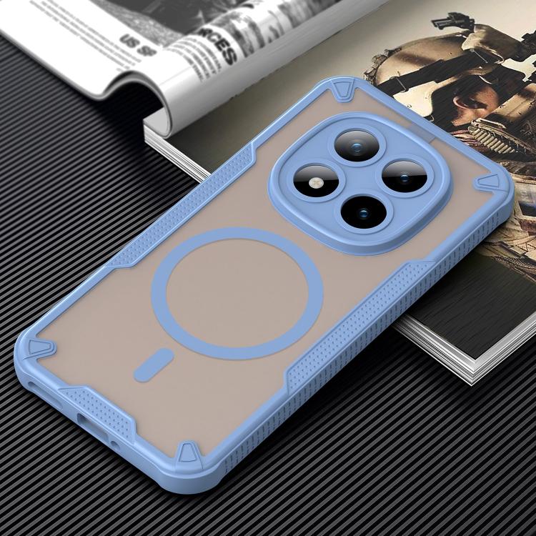 For Redmi Note 15 Pro+ 5G 163.3mm / Poco M8 Pro Armor Glaze MagSafe Magnetic Phone Case