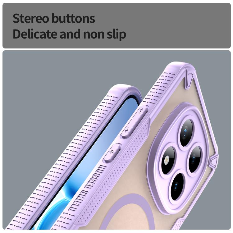 For Redmi Note 15 Pro+ 5G 163.3mm / Poco M8 Pro Armor Glaze MagSafe Magnetic Phone Case