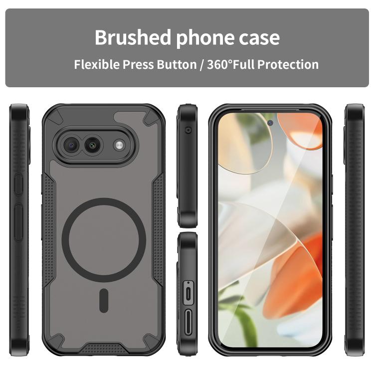 For Google Pixel 9a Armor Glaze MagSafe Magnetic Phone Case