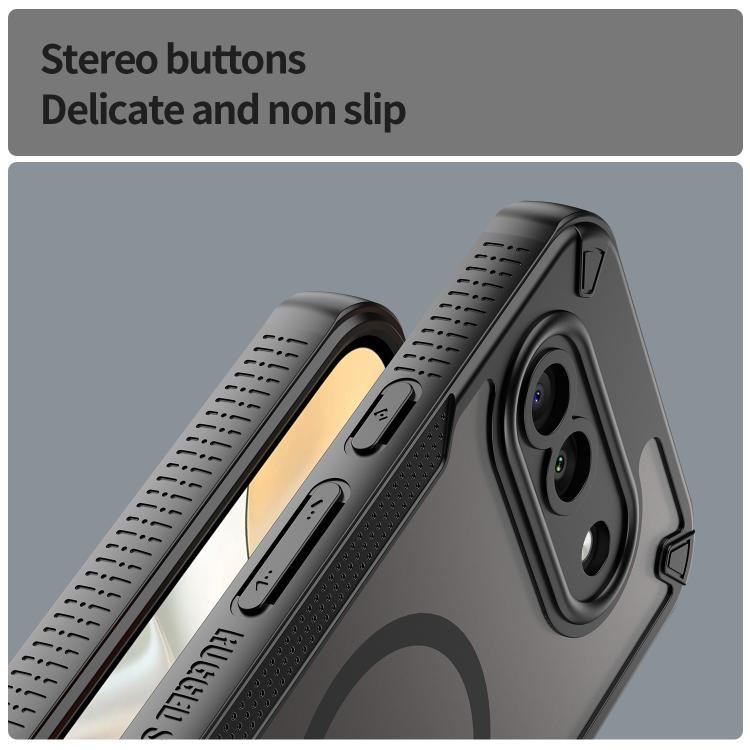 For Google Pixel 9a Armor Glaze MagSafe Magnetic Phone Case
