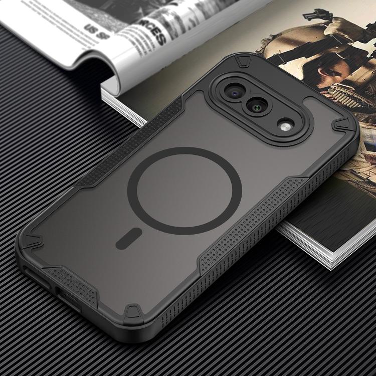 For Google Pixel 9a Armor Glaze MagSafe Magnetic Phone Case