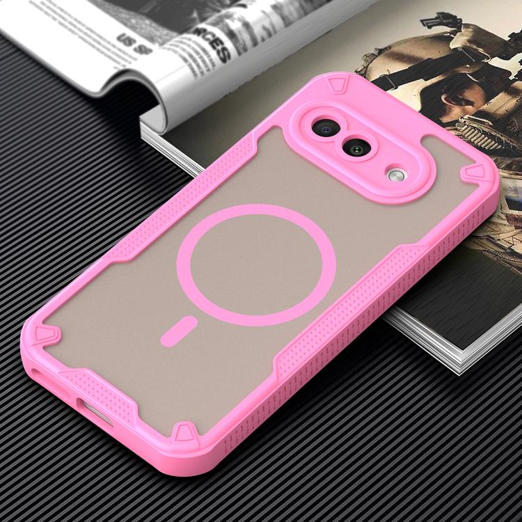 For Google Pixel 9a Armor Glaze MagSafe Magnetic Phone Case