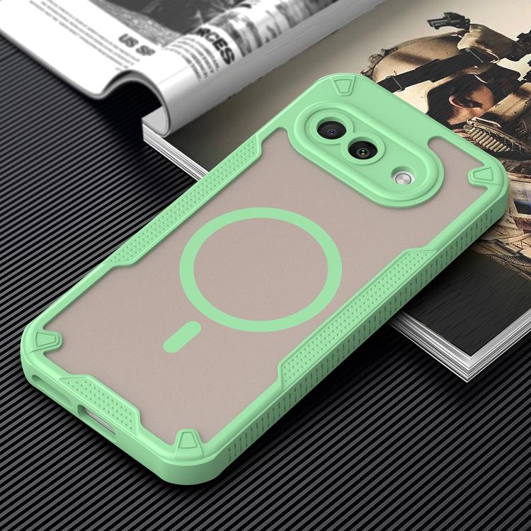 For Google Pixel 9a Armor Glaze MagSafe Magnetic Phone Case