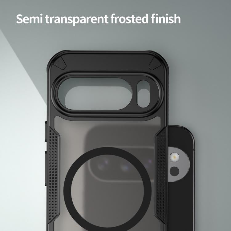 For Google Pixel 10 Pro Armor Glaze MagSafe Magnetic Phone Case