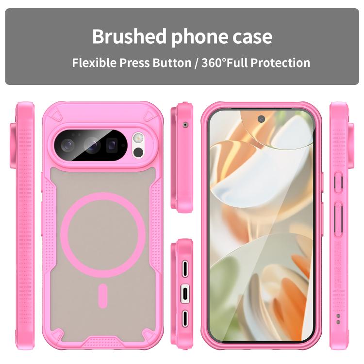 For Google Pixel 10 Pro Armor Glaze MagSafe Magnetic Phone Case