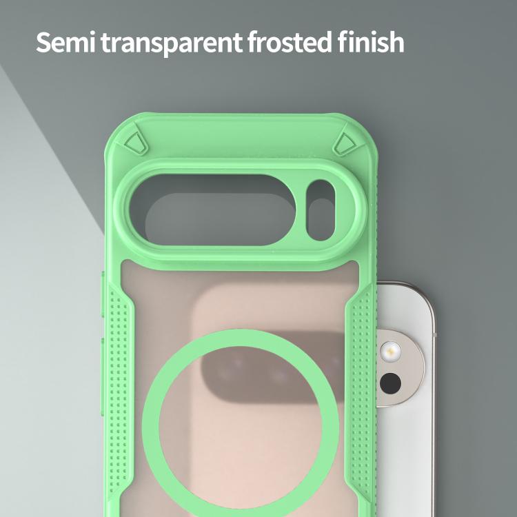 For Google Pixel 10 Pro Armor Glaze MagSafe Magnetic Phone Case