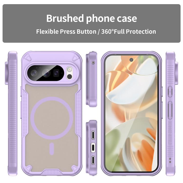 For Google Pixel 10 Pro Armor Glaze MagSafe Magnetic Phone Case