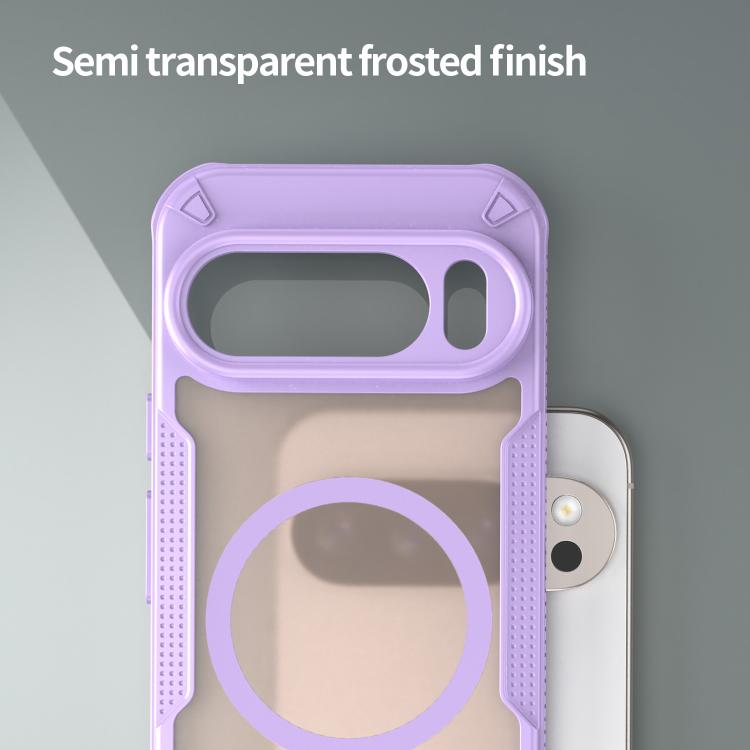 For Google Pixel 10 Pro Armor Glaze MagSafe Magnetic Phone Case