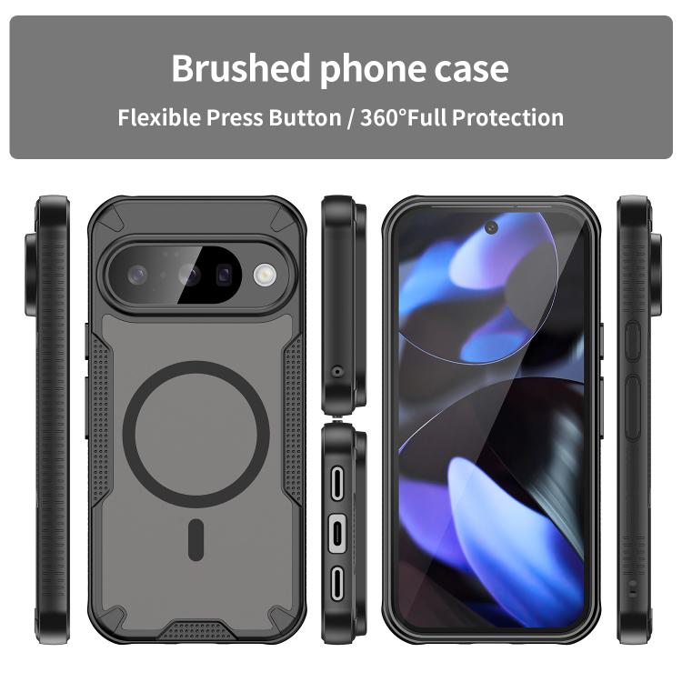 For Google Pixel 10 Armor Glaze MagSafe Magnetic Phone Case
