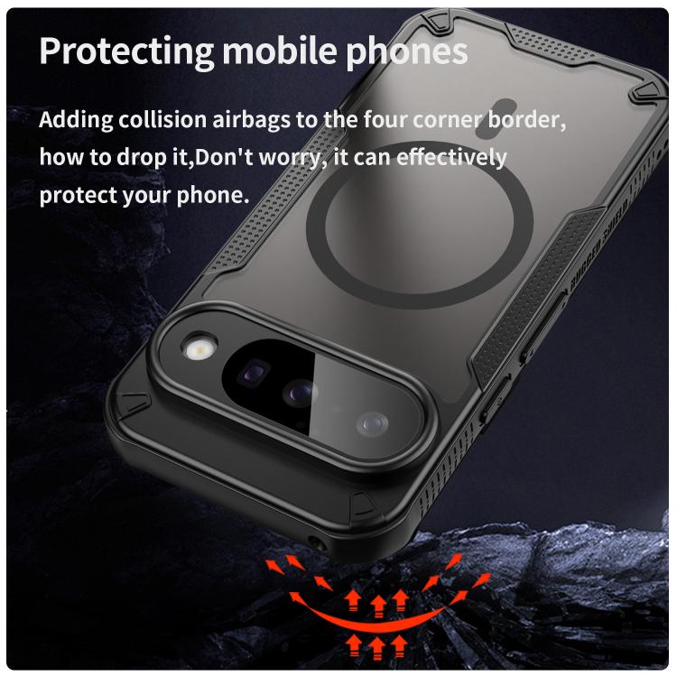 For Google Pixel 10 Armor Glaze MagSafe Magnetic Phone Case