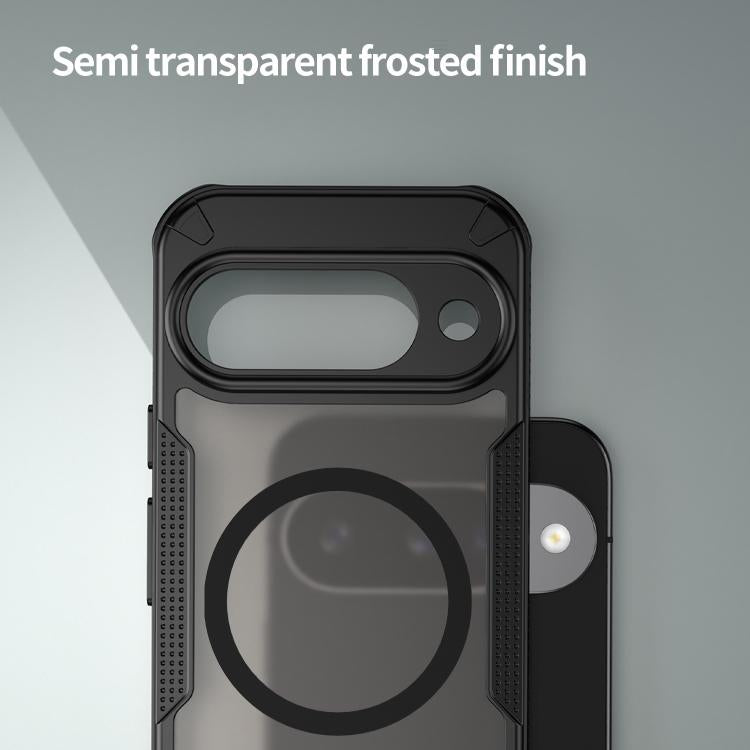For Google Pixel 10 Armor Glaze MagSafe Magnetic Phone Case