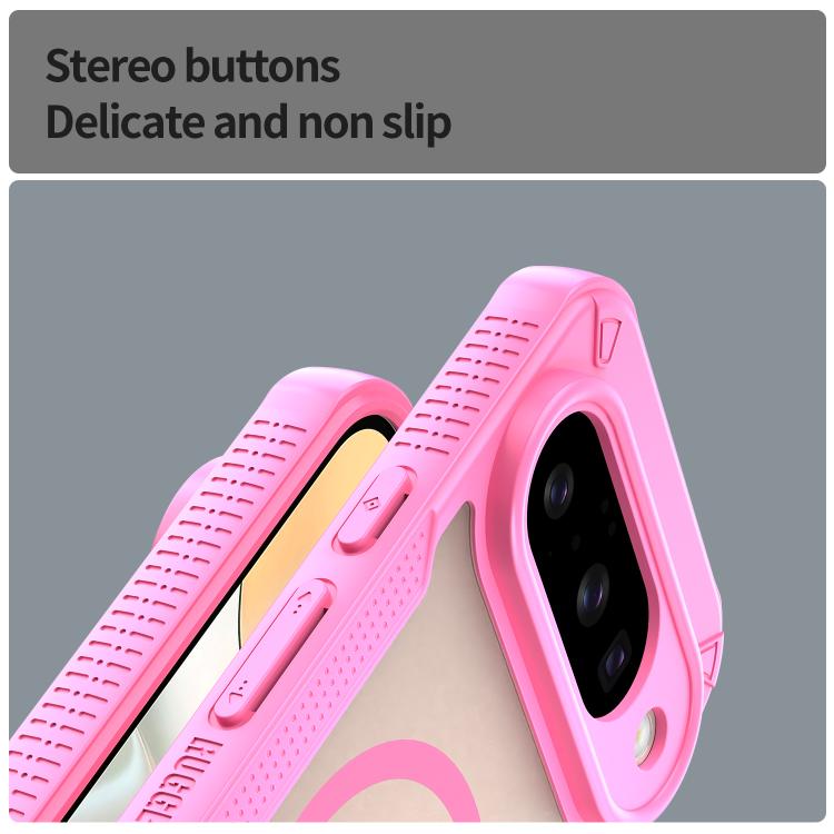 For Google Pixel 10 Armor Glaze MagSafe Magnetic Phone Case
