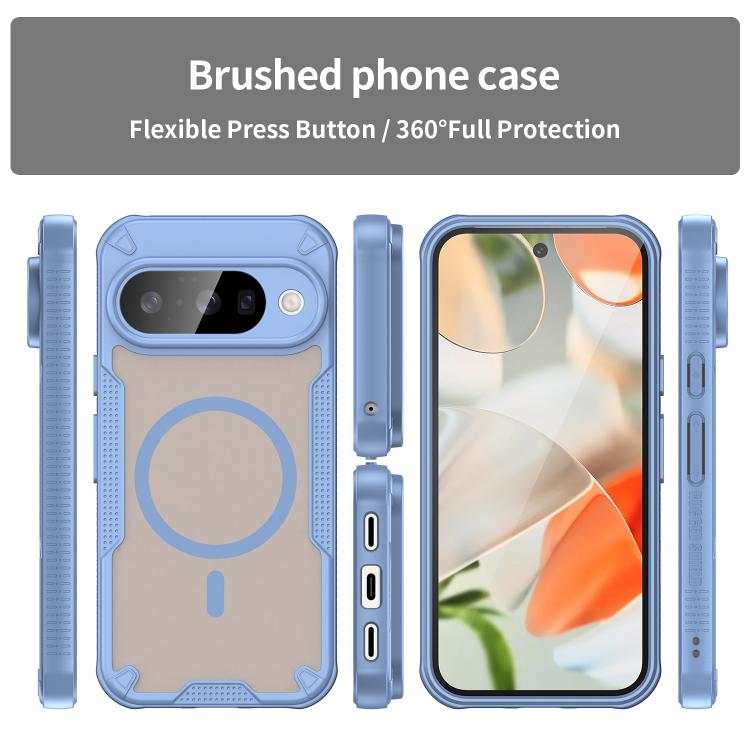 For Google Pixel 10 Armor Glaze MagSafe Magnetic Phone Case