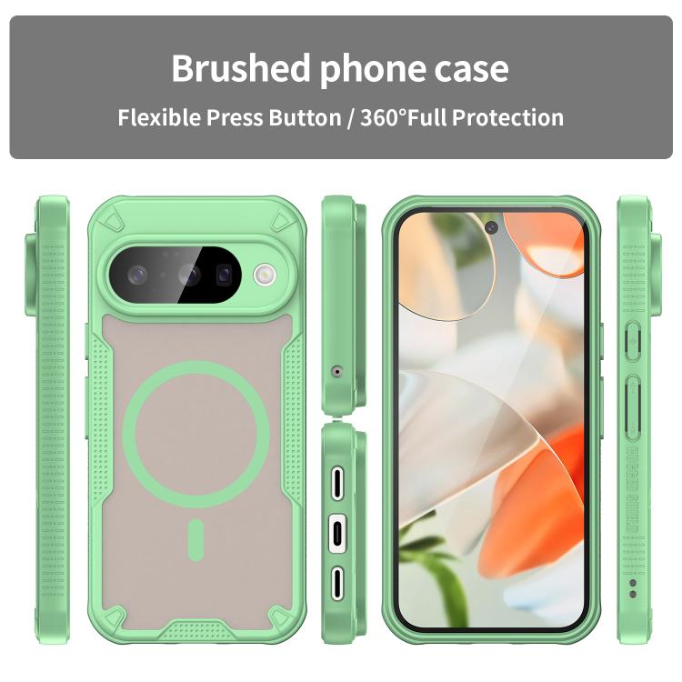 For Google Pixel 10 Armor Glaze MagSafe Magnetic Phone Case