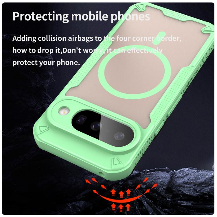 For Google Pixel 10 Armor Glaze MagSafe Magnetic Phone Case