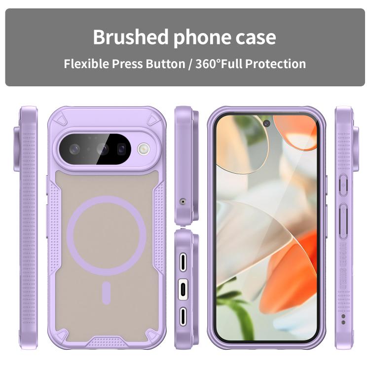 For Google Pixel 10 Armor Glaze MagSafe Magnetic Phone Case