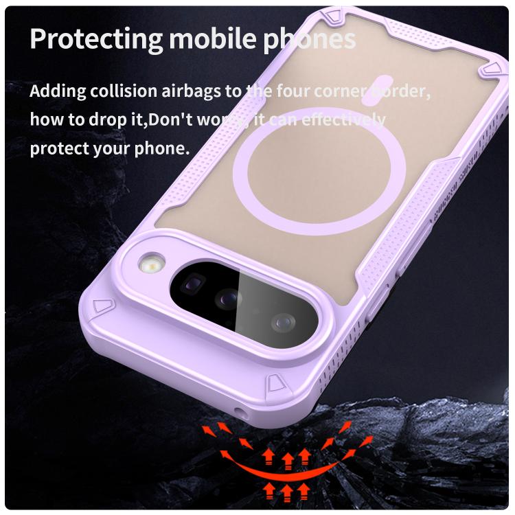 For Google Pixel 10 Armor Glaze MagSafe Magnetic Phone Case