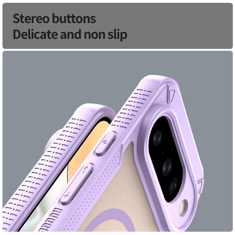 For Google Pixel 10 Armor Glaze MagSafe Magnetic Phone Case
