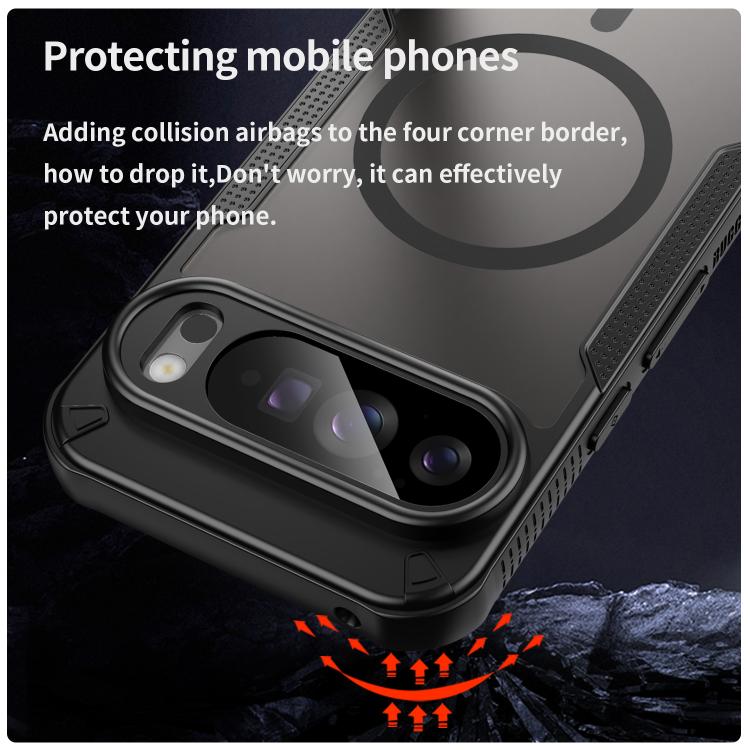 For Google Pixel 10 Pro XL Armor Glaze MagSafe Magnetic Phone Case
