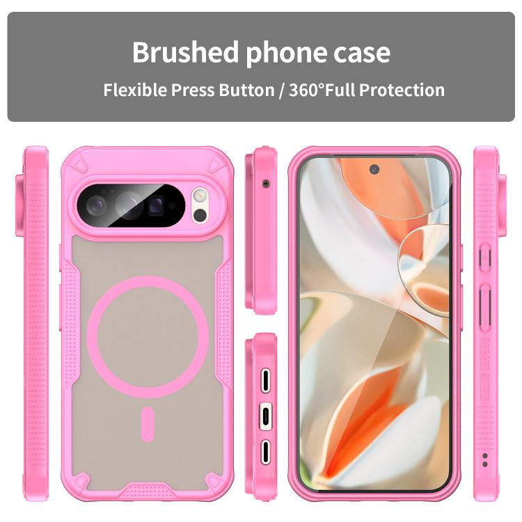 For Google Pixel 10 Pro XL Armor Glaze MagSafe Magnetic Phone Case