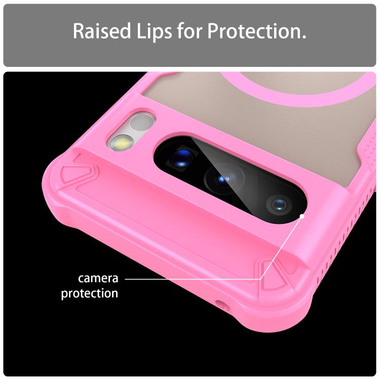 For Google Pixel 8 Pro Armor Glaze MagSafe Magnetic Phone Case