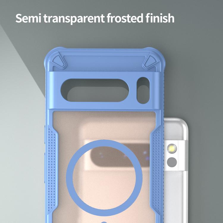 For Google Pixel 8 Pro Armor Glaze MagSafe Magnetic Phone Case