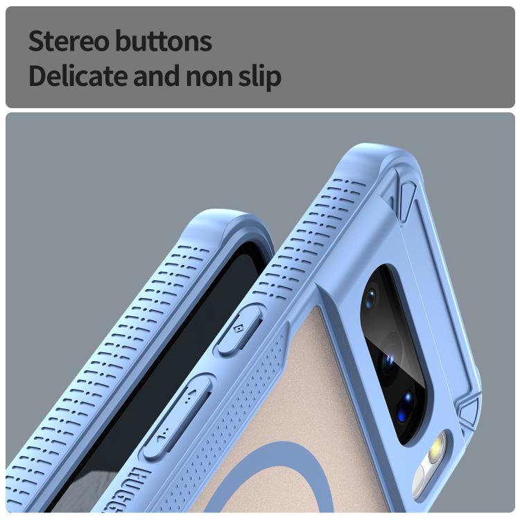 For Google Pixel 8 Pro Armor Glaze MagSafe Magnetic Phone Case