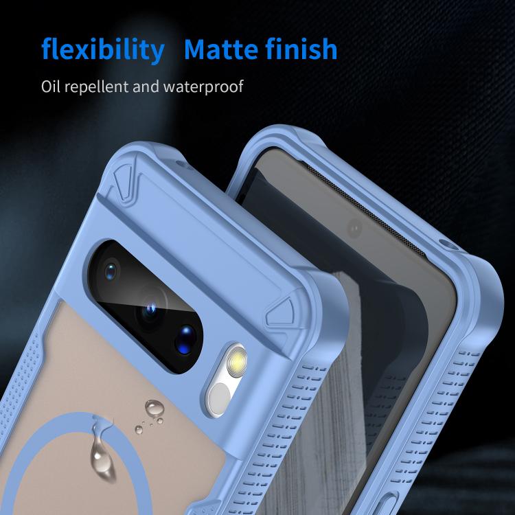 For Google Pixel 8 Pro Armor Glaze MagSafe Magnetic Phone Case