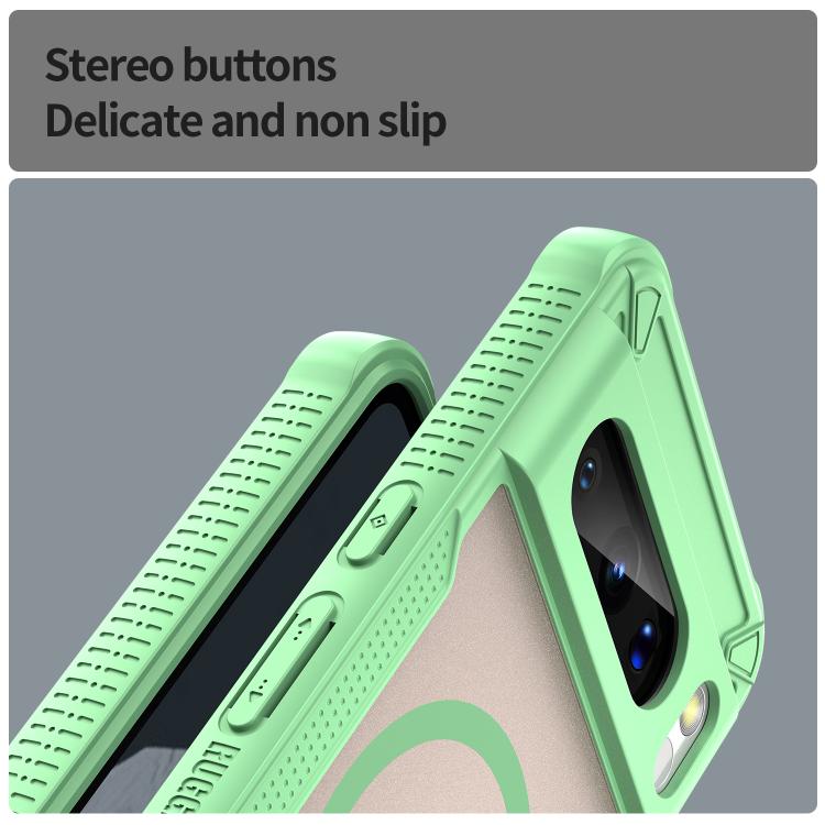 For Google Pixel 8 Pro Armor Glaze MagSafe Magnetic Phone Case