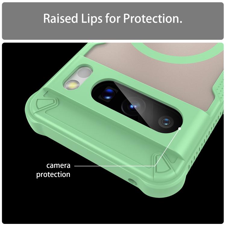 For Google Pixel 8 Pro Armor Glaze MagSafe Magnetic Phone Case