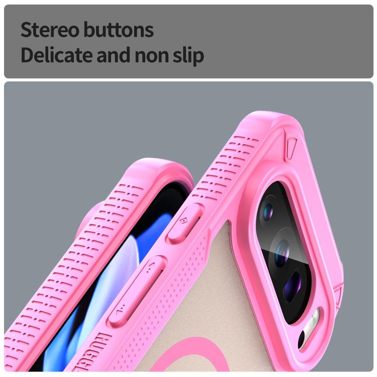 For Google Pixel 9 Pro Armor Glaze MagSafe Magnetic Phone Case