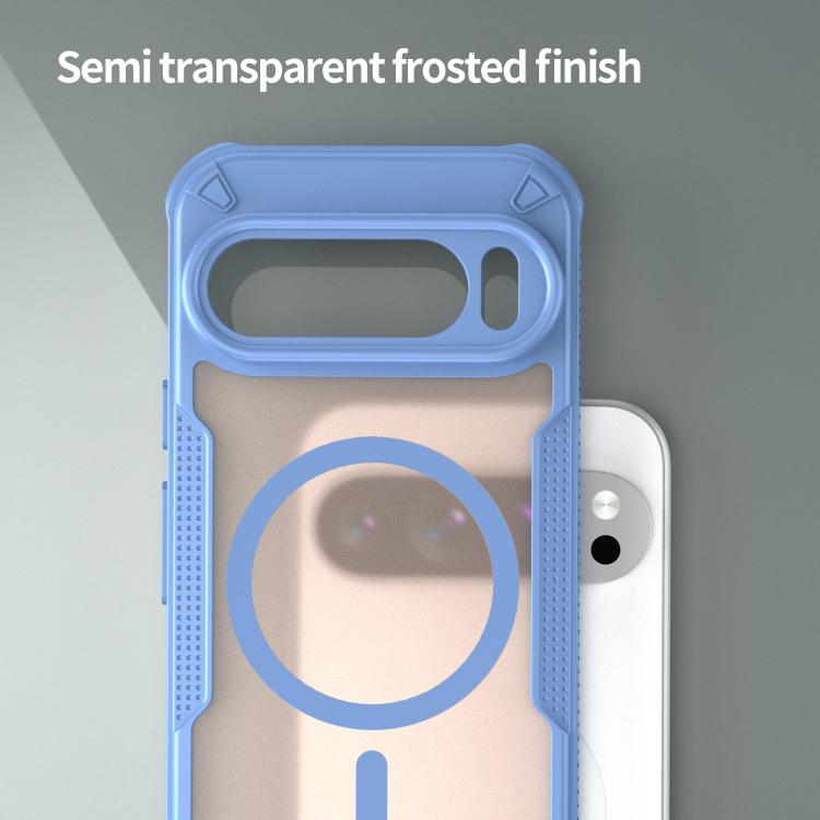 For Google Pixel 9 Pro Armor Glaze MagSafe Magnetic Phone Case