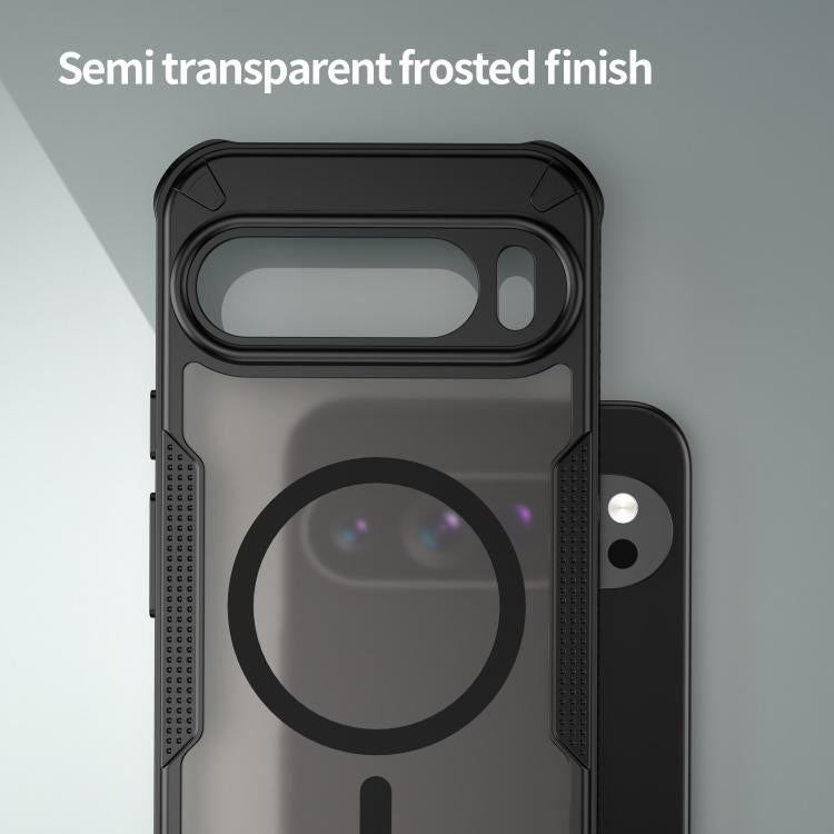 For Google Pixel 9 Pro XL Armor Glaze MagSafe Magnetic Phone Case