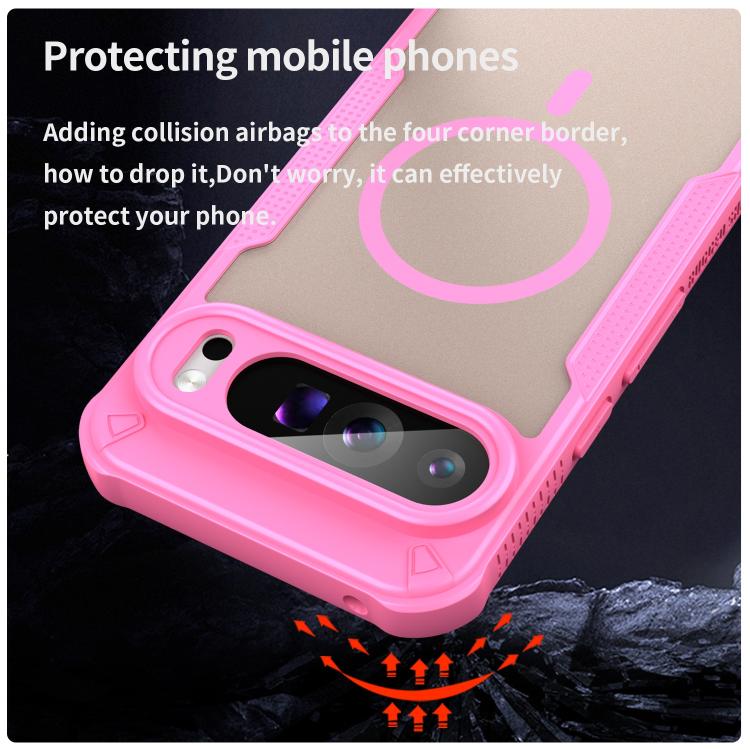 For Google Pixel 9 Pro XL Armor Glaze MagSafe Magnetic Phone Case