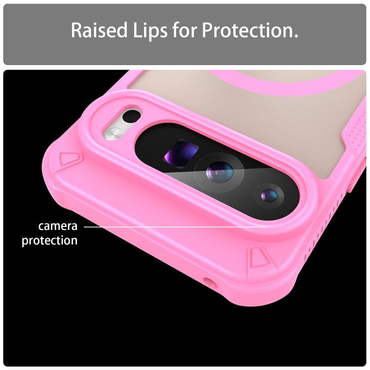 For Google Pixel 9 Pro XL Armor Glaze MagSafe Magnetic Phone Case