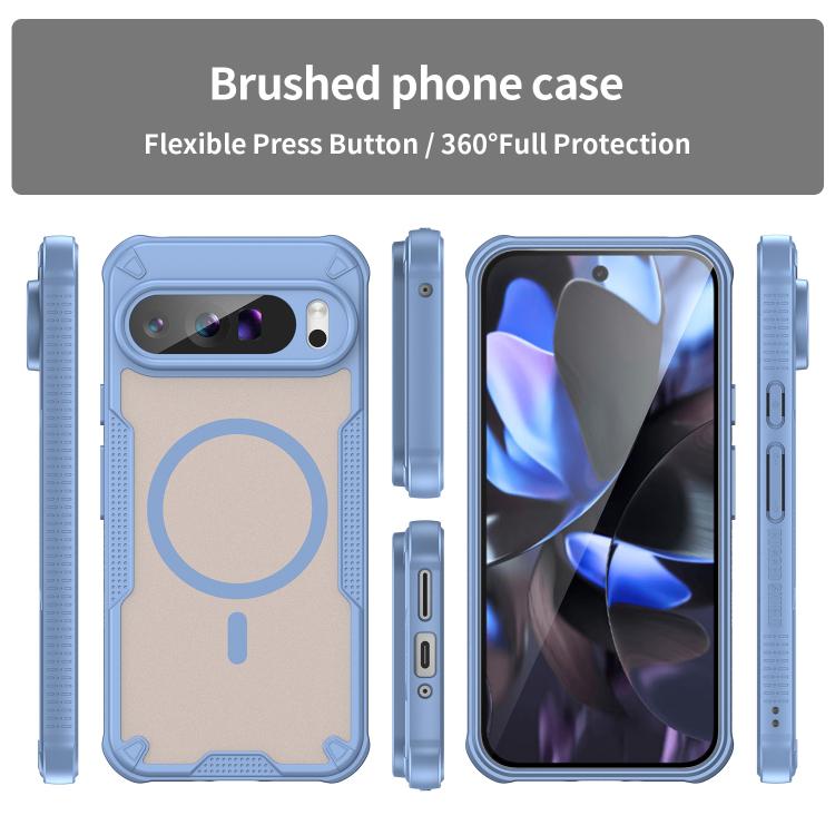 For Google Pixel 9 Pro XL Armor Glaze MagSafe Magnetic Phone Case