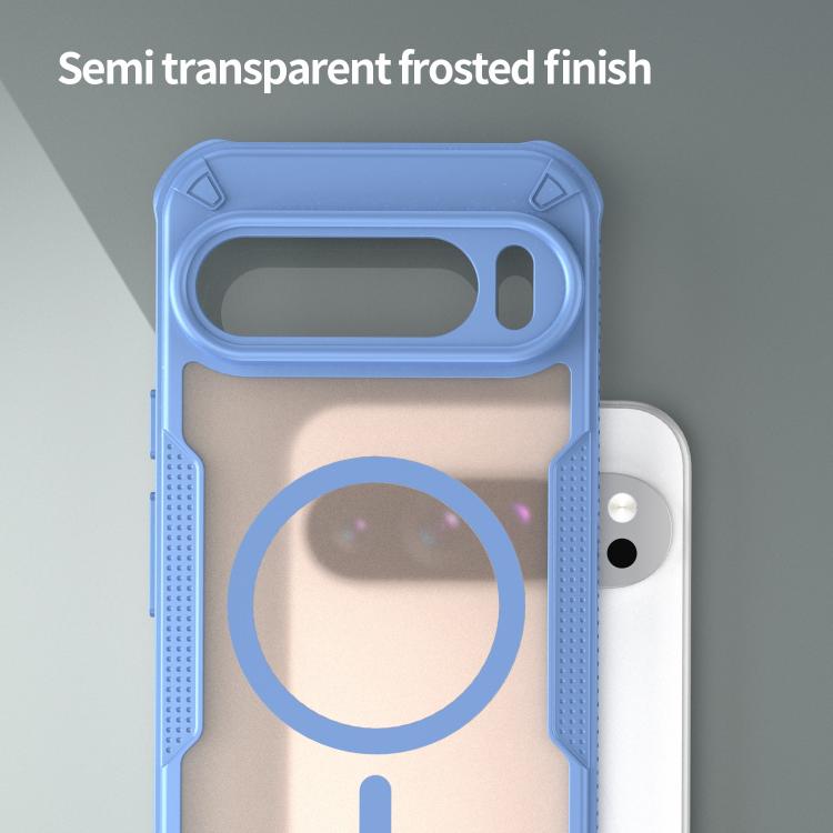 For Google Pixel 9 Pro XL Armor Glaze MagSafe Magnetic Phone Case