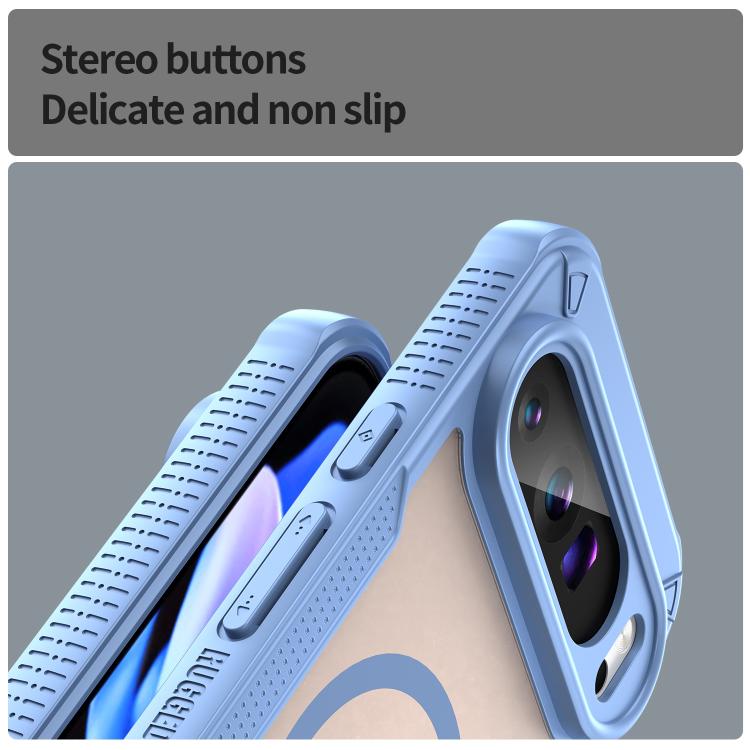 For Google Pixel 9 Pro XL Armor Glaze MagSafe Magnetic Phone Case