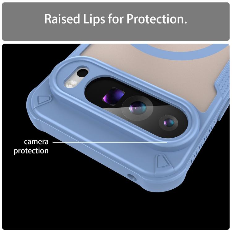 For Google Pixel 9 Pro XL Armor Glaze MagSafe Magnetic Phone Case