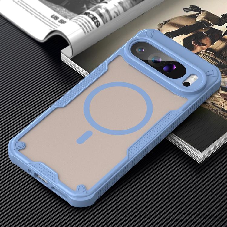 For Google Pixel 9 Pro XL Armor Glaze MagSafe Magnetic Phone Case