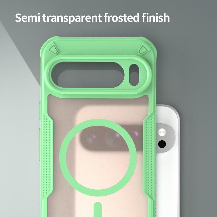For Google Pixel 9 Pro XL Armor Glaze MagSafe Magnetic Phone Case